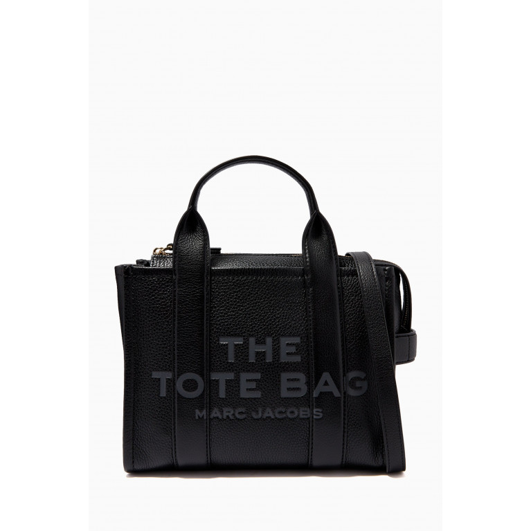 Marc Jacobs - Mini Traveler Tote Bag in Leather Black