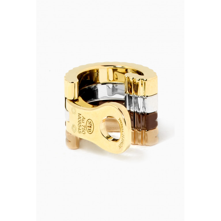 Boucheron - Quatre Classique Single Clip Earring with Diamonds in 18kt Gold