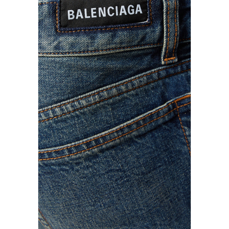 Balenciaga - Raw Cut Slim Pants in Organic Japanese Denim