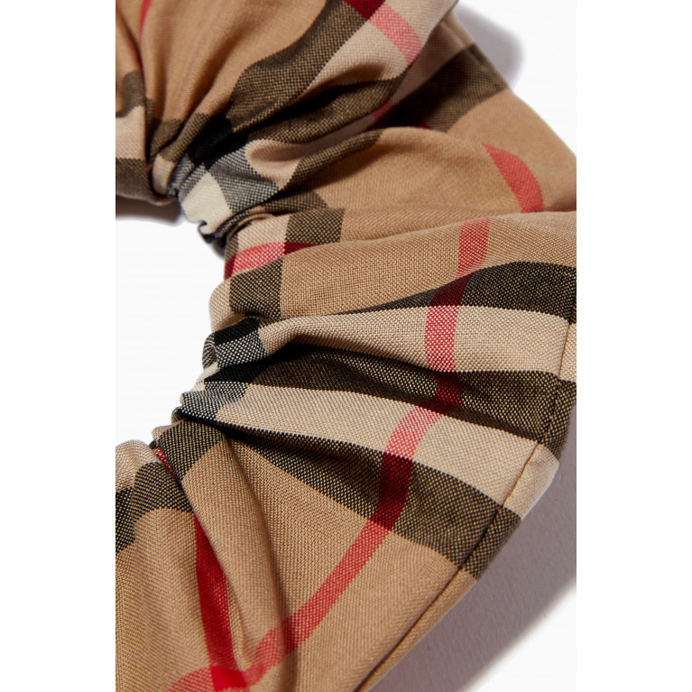 Burberry - Scrunchie in Vintage Check Cotton