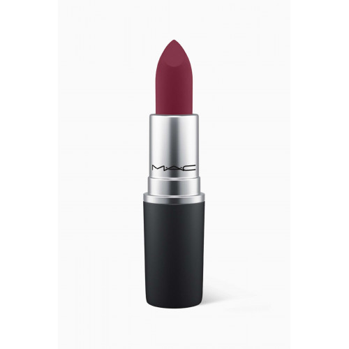 MAC Cosmetics - Burning Love Powder Kiss Lipstick, 3g