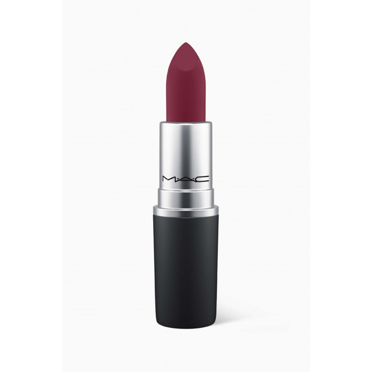 MAC Cosmetics - Burning Love Powder Kiss Lipstick, 3g