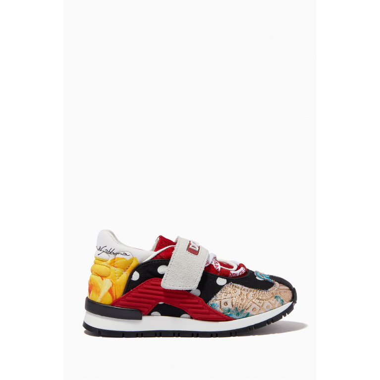 Dolce & Gabbana - NS1 Sneakers in Patchwork Fabric
