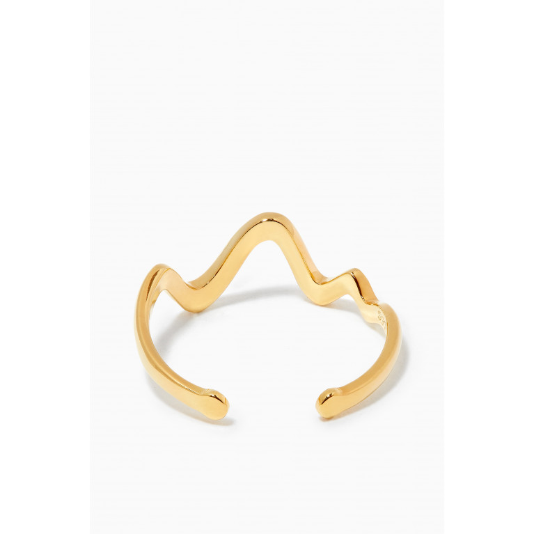 The Jewels Jar - Sofia Ring in 18kt Gold-plated Sterling Silver