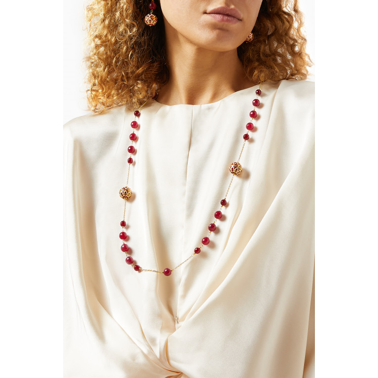 The Jewels Jar - Azana Necklace in 18kt Gold-plated Sterling Silver