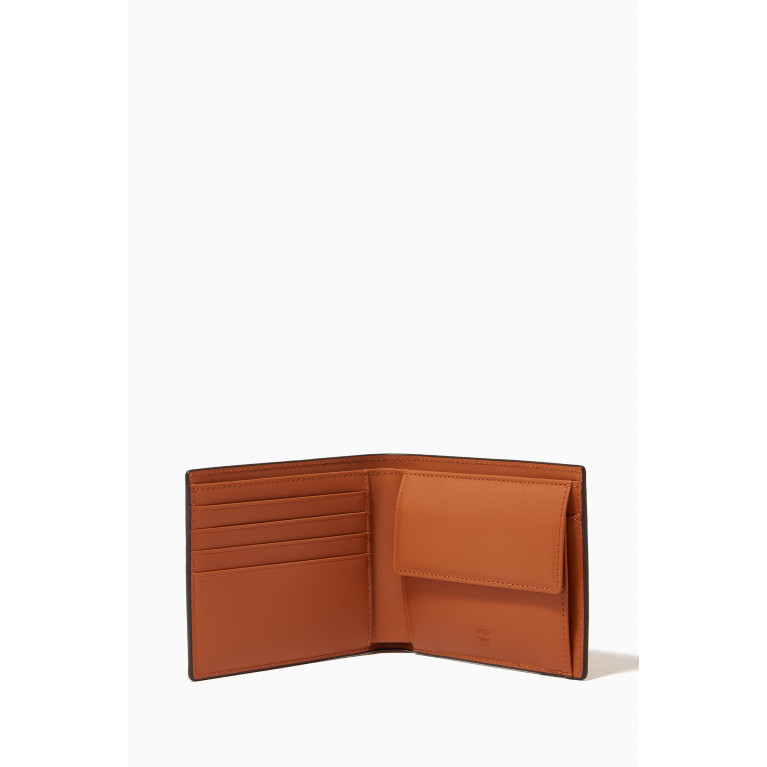 MCM - Small Bi-fold Wallet in Visetos Original