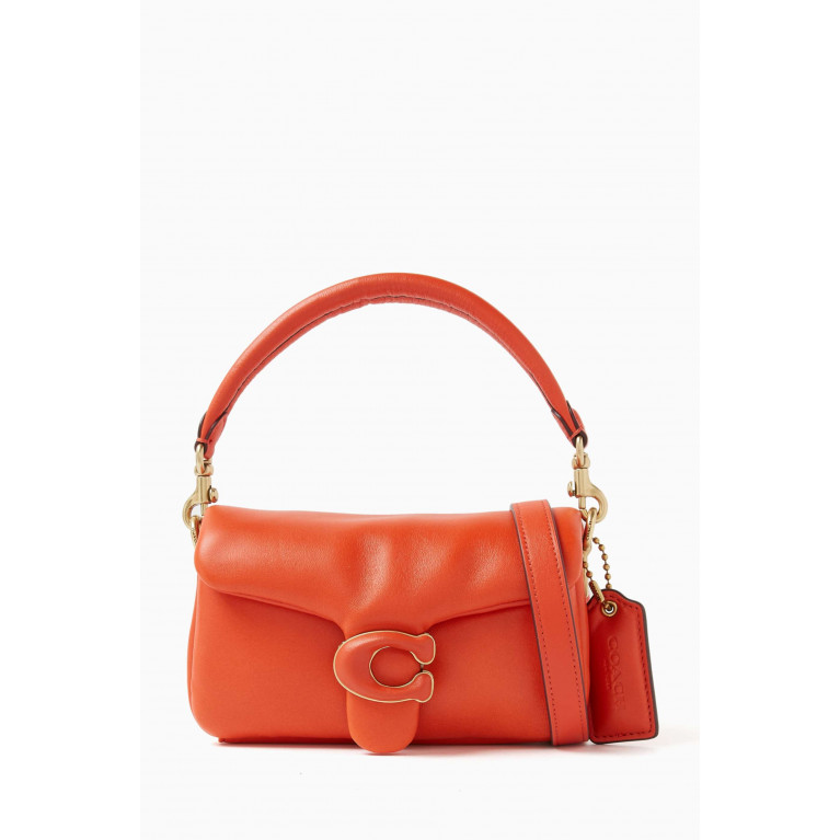 Coach - Pillow Tabby Shoulder Bag 18 in Nappa Leather Orange