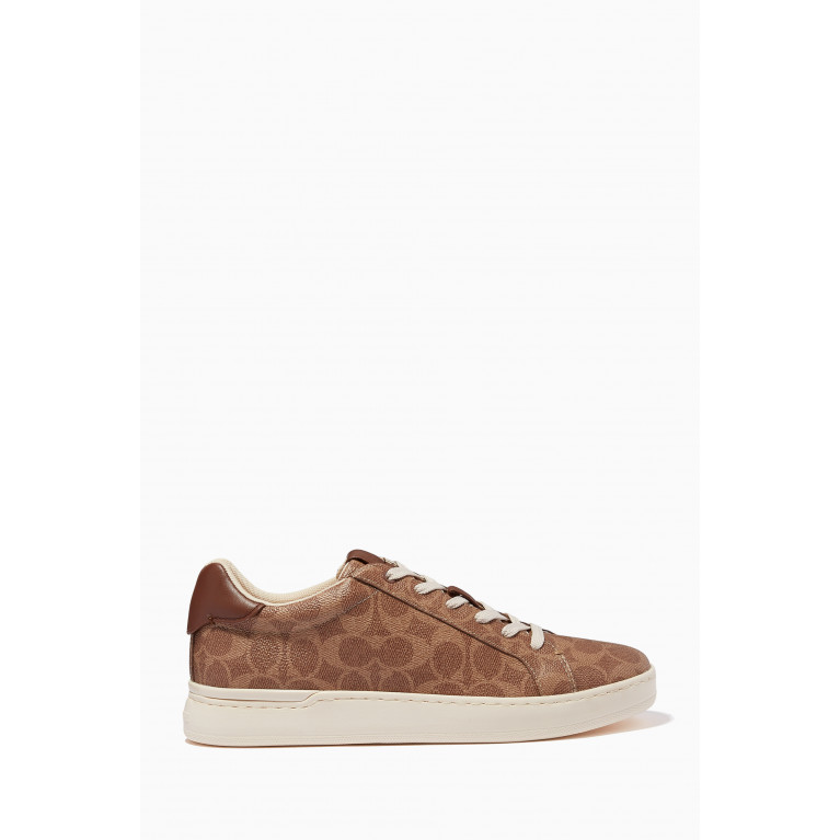Coach - Lowline Sneakers in Signature Canvas