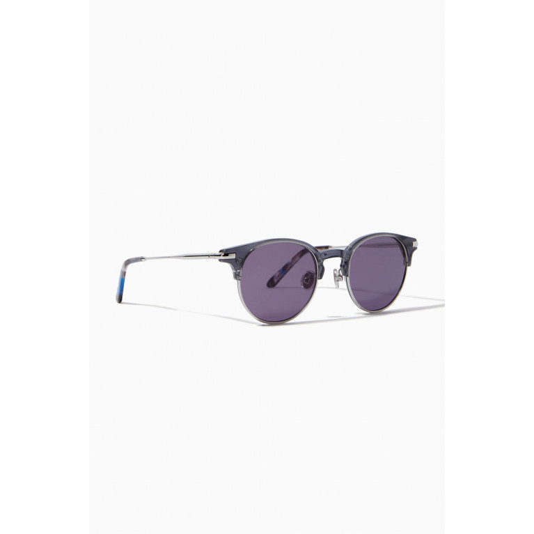 Jimmy Fairly - The Echo Sunglasses in Stainless Steel & Acetate