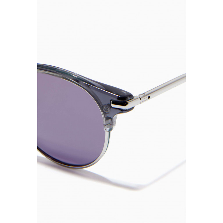 Jimmy Fairly - The Echo Sunglasses in Stainless Steel & Acetate