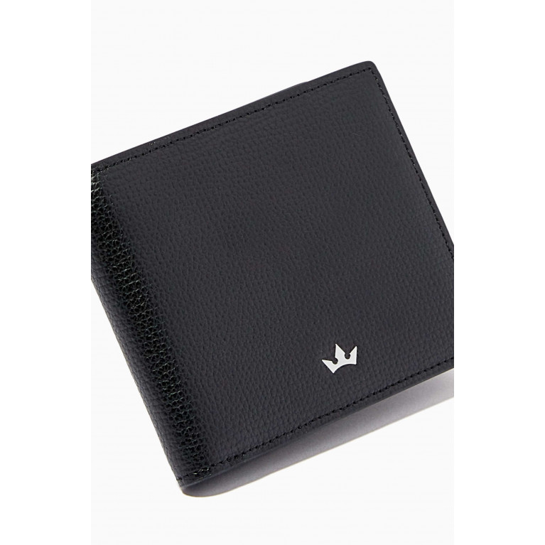 Roderer - Award 6CC Bi-Fold Wallet in Leather Black