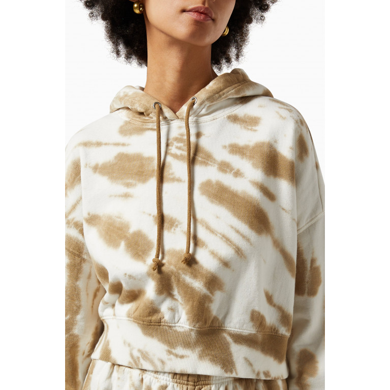 Good American - Cropped and Cool Hoodie in Cotton