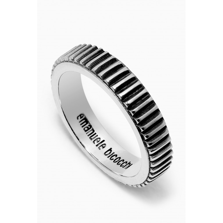 Emanuele Bicocchi - Striped Band Ring