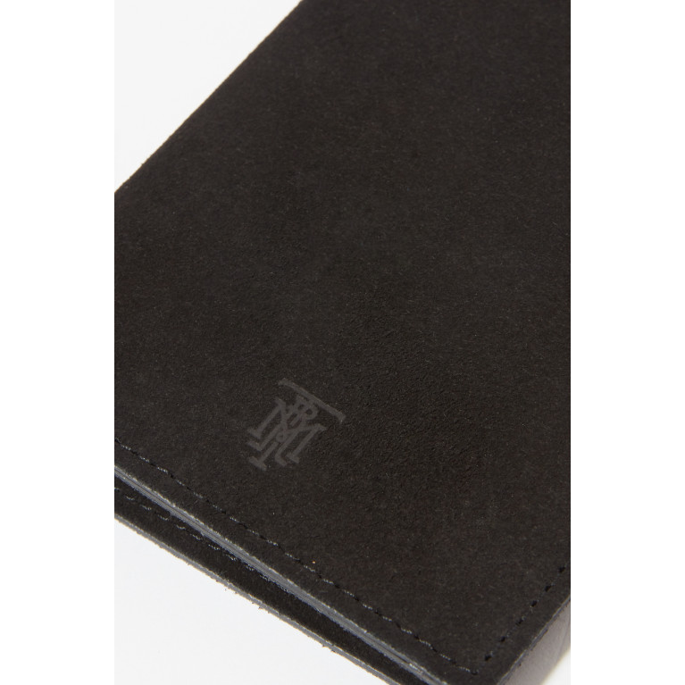 MONTROI - Passport Cover in Suede Leather