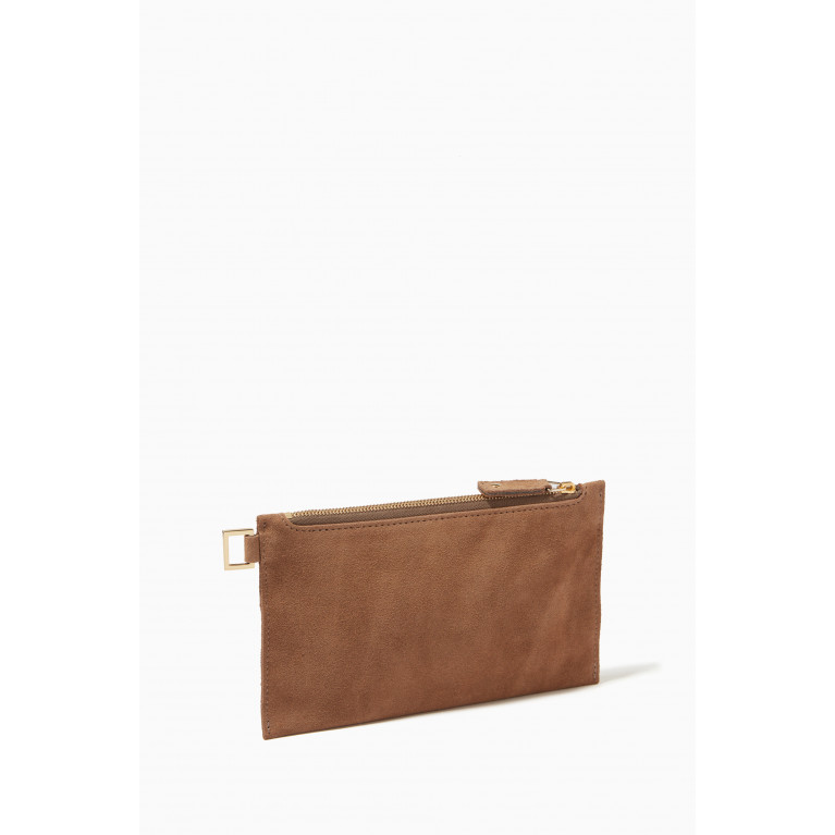 MONTROI - Nomad Small Pouch in Suede Leather