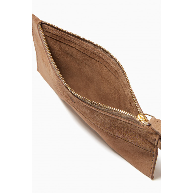 MONTROI - Nomad Small Pouch in Suede Leather