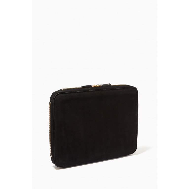 MONTROI - Laptop Case 13" in Suede Leather