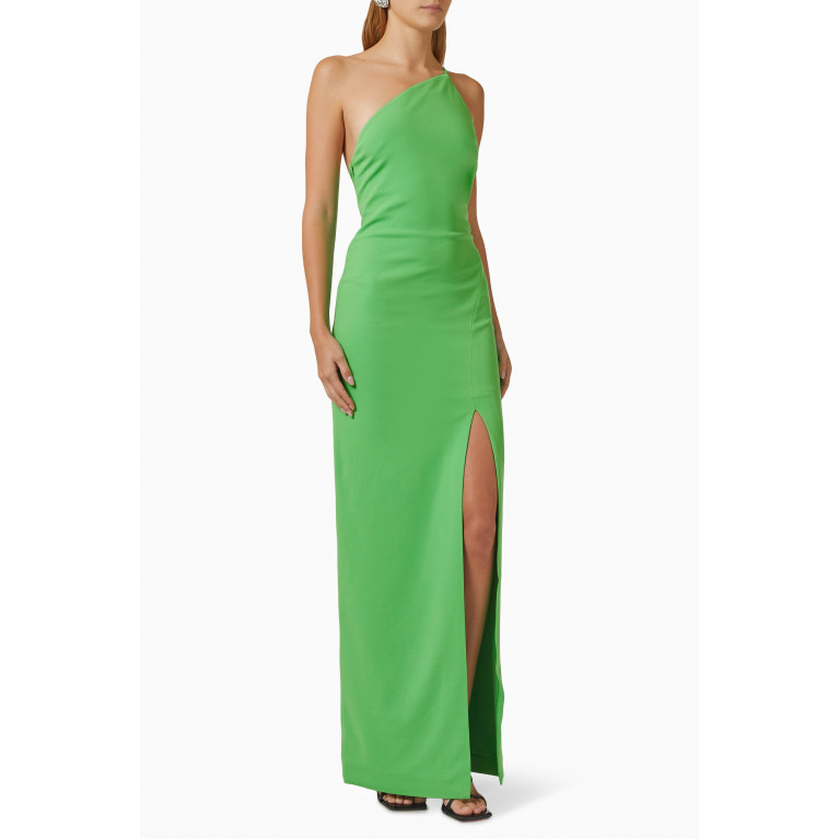 Solace London - Petch Maxi Dress Green
