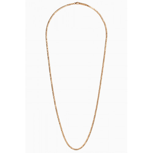Miansai - Cuban Chain Necklace in 14kt Yellow Gold, 3mm
