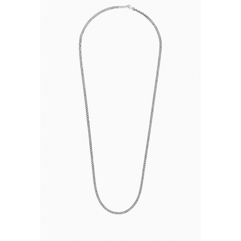 Miansai - Cuban Chain Necklace in Sterling Silver, 3mm