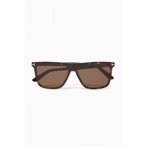 Tom Ford - Oversized Sunglasses in Tortoiseshell Acetate