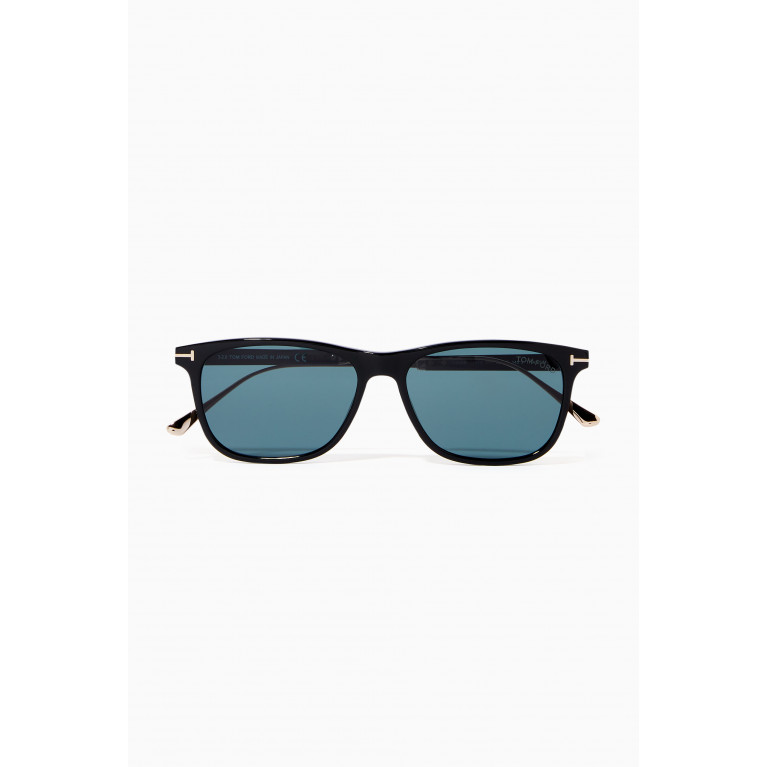 Tom Ford - Caleb D-Frame Sunglasses in Acetate