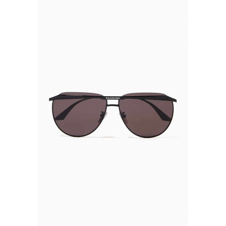 Balenciaga - D-Frame Sunglasses in Metal