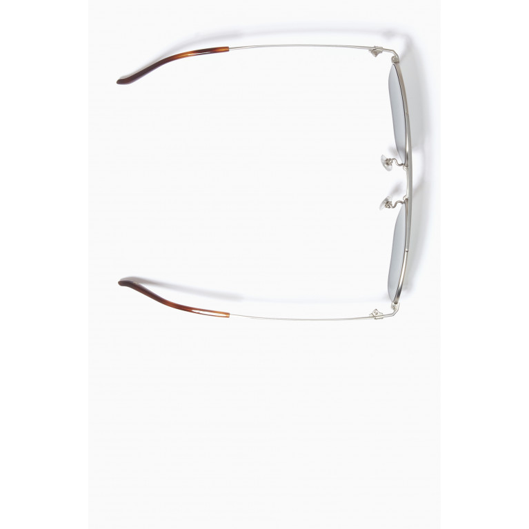 Dunhill - Squared Sunglasses in Titanium