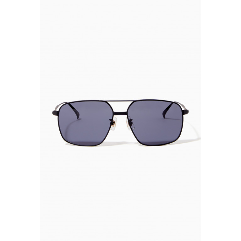 Dunhill - 60 Square Sunglasses in Metal