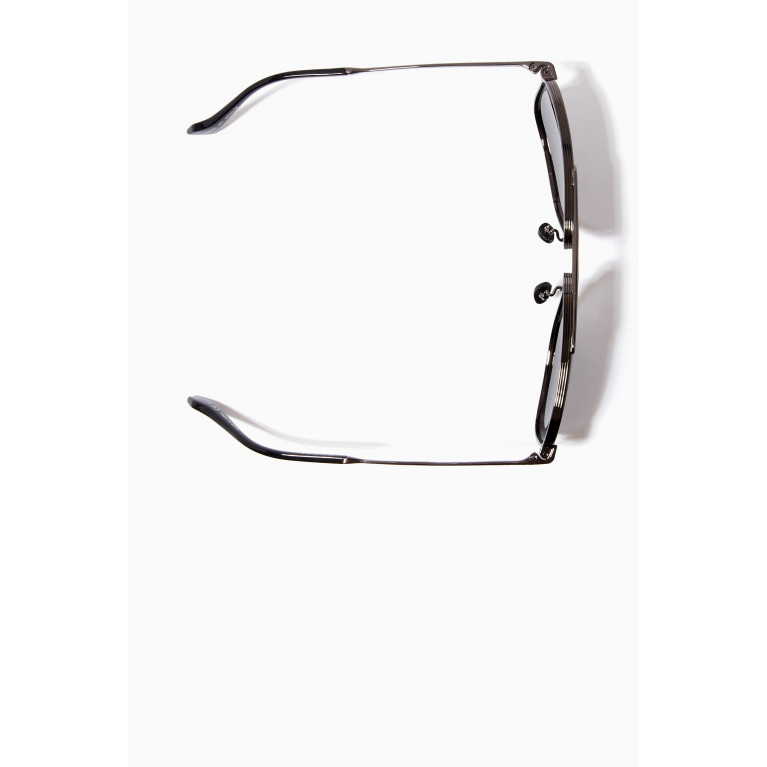 Gucci - Pilot D Frame Sunglasses in Metal