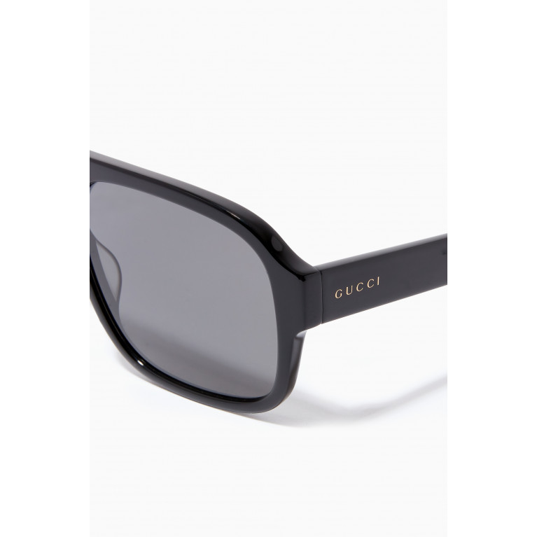 Gucci - D Frame Sunglasses in Acetate