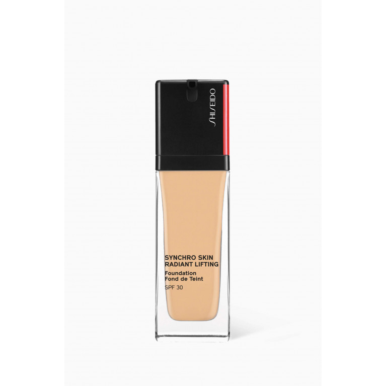 Shiseido - 160 Shell, Synchro Skin Radiant Lifting Foundation SPF 30, 30ml