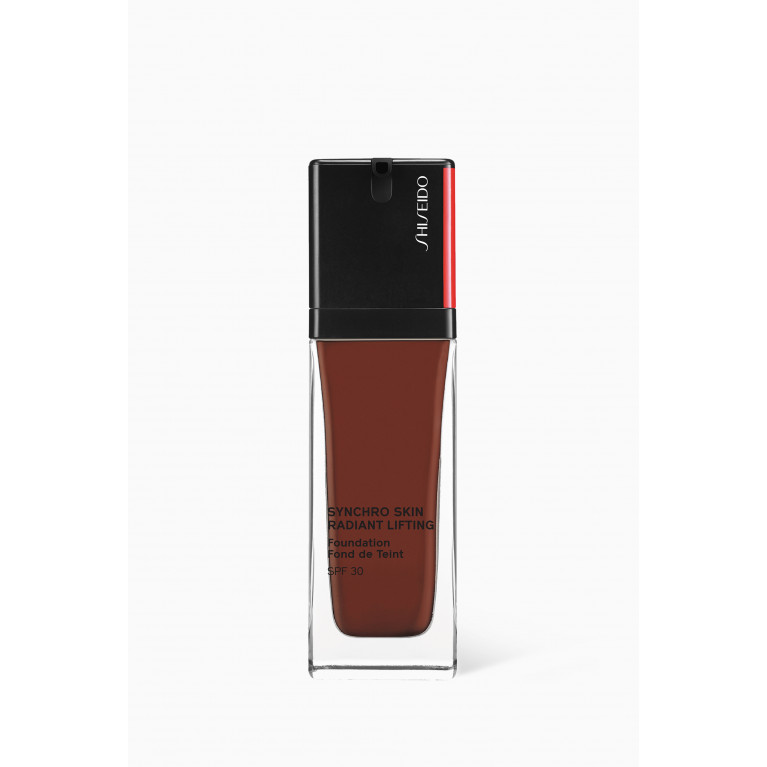 Shiseido - 540 Mahogany, Synchro Skin Radiant Lifting Foundation SPF 30, 30ml