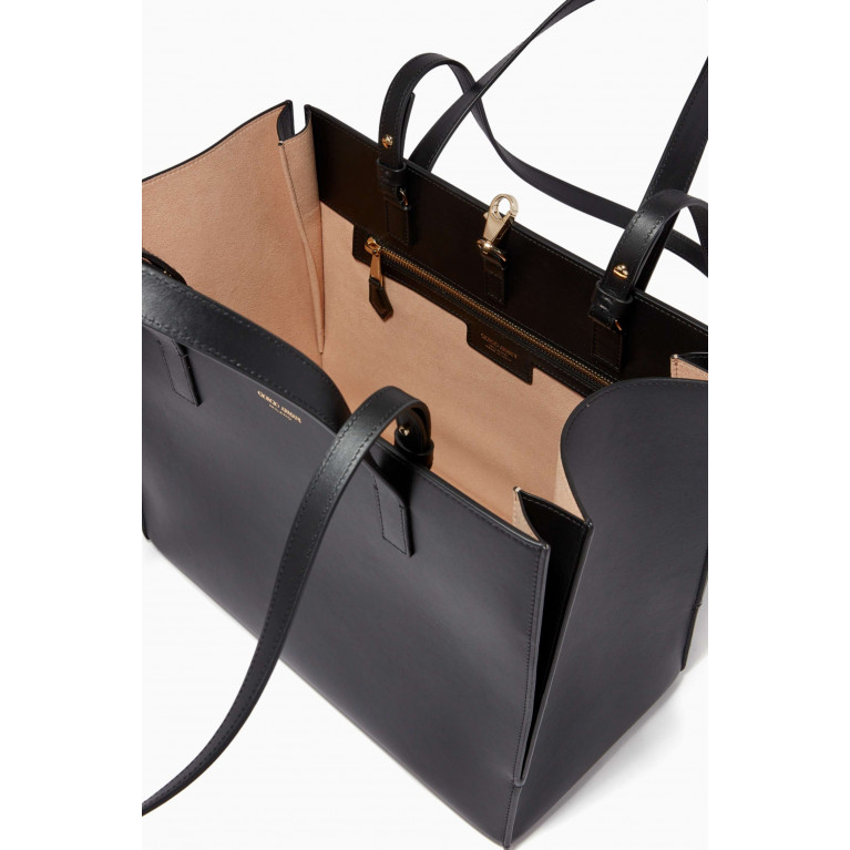 Giorgio Armani - Le Jour Tote Bag in Calf Leather Black