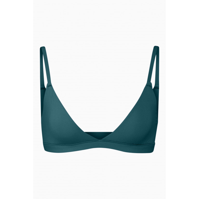 SKIMS - Fits Everybody Triangle Bralette TEAL