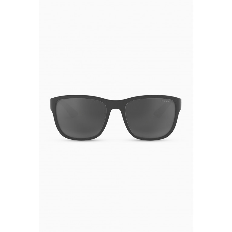 Prada - Squared Sunglasses in Acetate