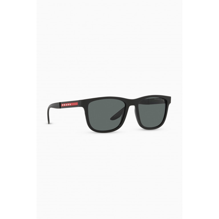 Prada - Squared Sunglasses in Nylon Fibre
