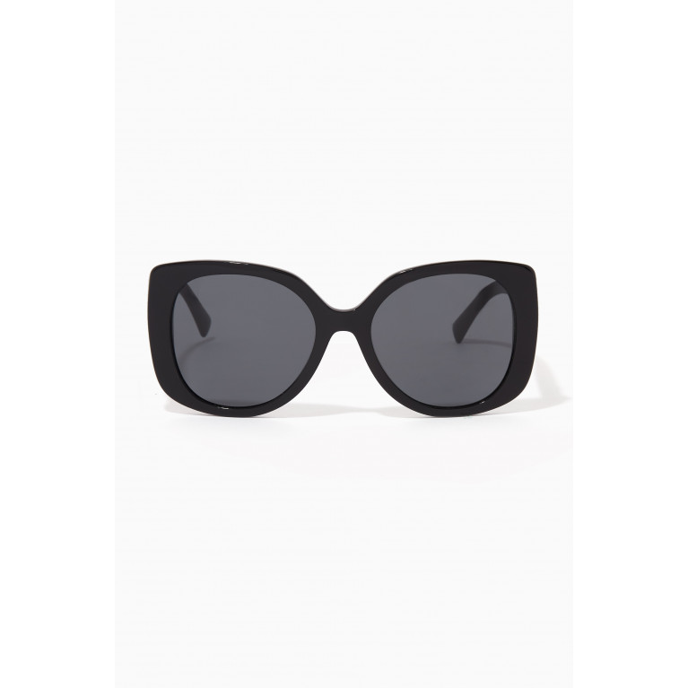Versace - Logo Cat-eye Sunglasses in Acetate