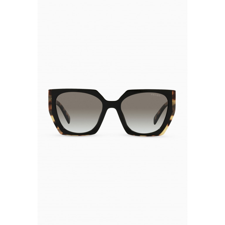 Prada - Cat-Eye Sunglasses in Acetate Brown