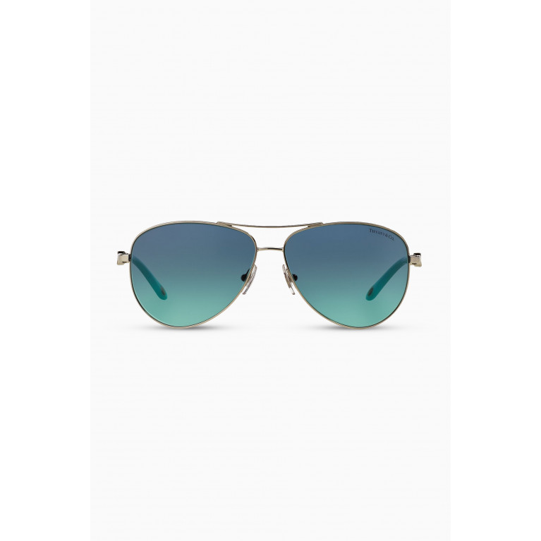 Tiffany & Co. - Aviator Sunglasses in Metal
