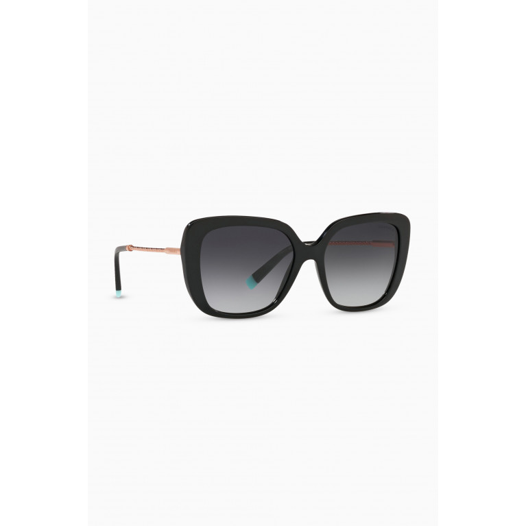 Tiffany & Co - Butterfly Sunglasses in Acetate Black