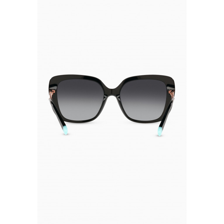 Tiffany & Co - Butterfly Sunglasses in Acetate Black