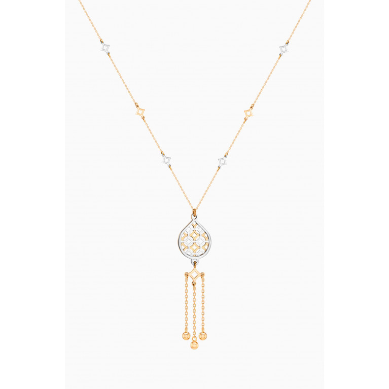 Damas - Al Qasr Necklace in 18kt Gold Rose Gold