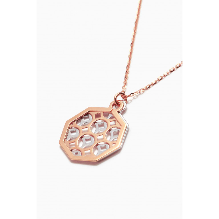 Damas - Al Qasr Necklace in 18kt Gold Rose Gold