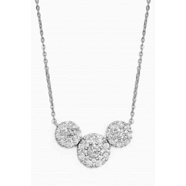Damas - OneSixEight Pendant Chain in 18kt White Gold