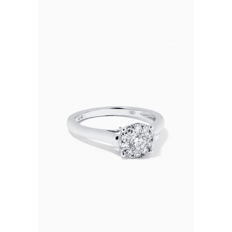 Damas - OneSixEight Diamond Rings in 18kt White Gold
