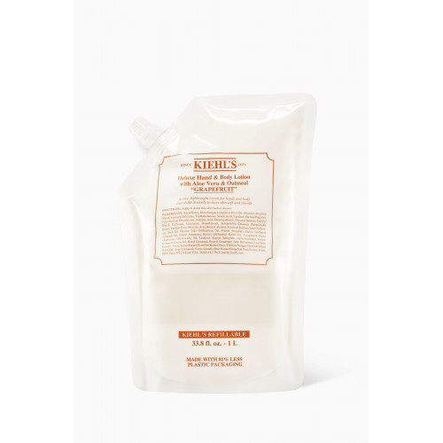 Kiehl's - Grapefruit Deluxe Hand & Body Lotion Refill, 1000ml