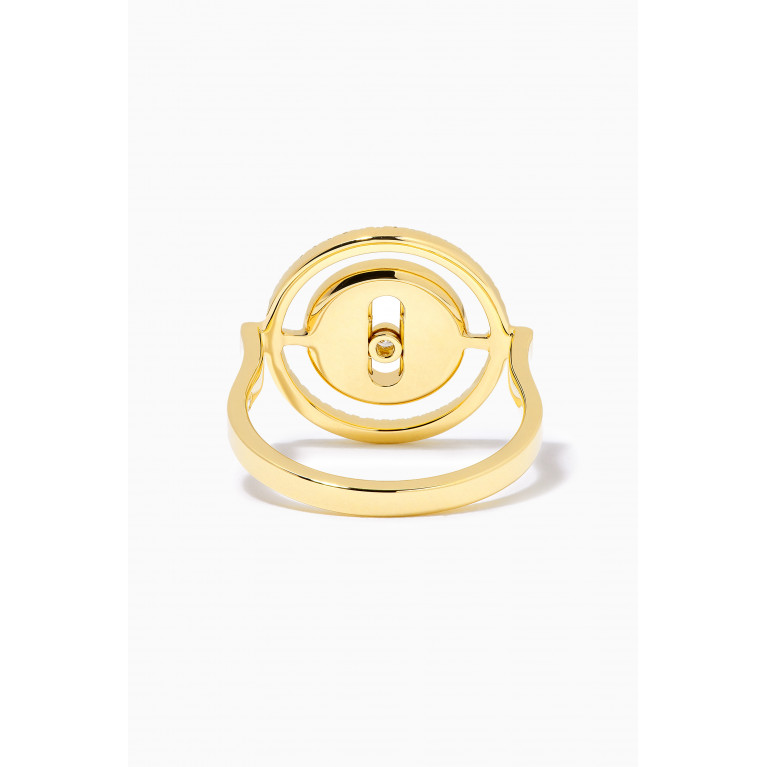 Messika - Lucky Move PM Diamond Ring in 18kt Yellow Gold