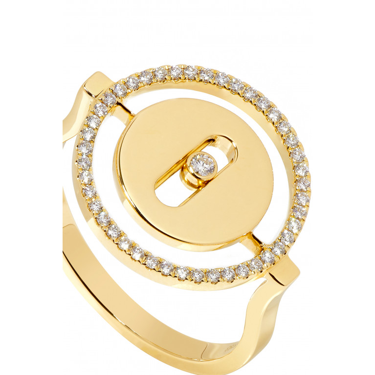Messika - Lucky Move PM Diamond Ring in 18kt Yellow Gold