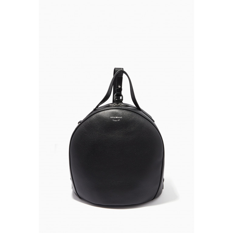 Emporio Armani - Bowling Crossbody Bag in Leather